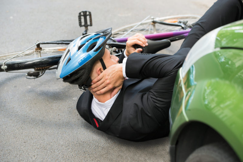 I was injured in a bicycle accident who is liable